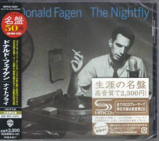 DONALD FAGEN NIGHTFLY JAPAN SHM CD L E New OOP Rare Obi