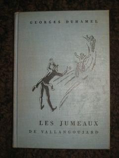   De Vallangoujard Georges Duhamel 1940 French w English Language RARE