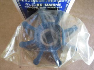 Globe Marine 100DF Boat Blue Run Dry 8 Blade Impeller