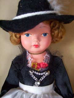 Beautiful old celluloid doll made in Western Germany, Bavaria