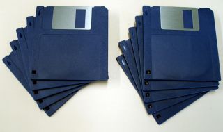  Floppy Disks 3 5 DSDD 720K Low Density Diskettes Unformatted