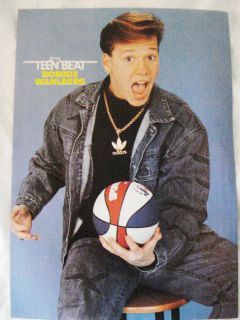 Donnie Wahlberg New Kids on The Block Pinup clipping 89