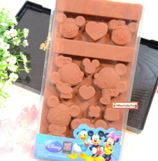 Disney Silicone Mould Chocolate Candy Jelly Cookie Muffin Ice Mold