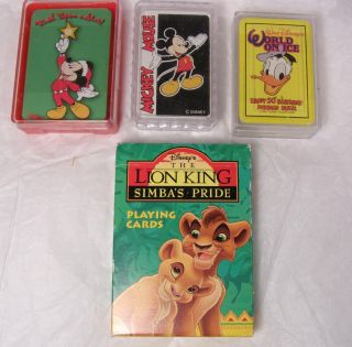  closer look here are 10 decks of unopened disney playing cards plus