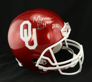 Marcus Dupree SIGNED Oklahoma Sooners F S Helmet RARE PSA DNA