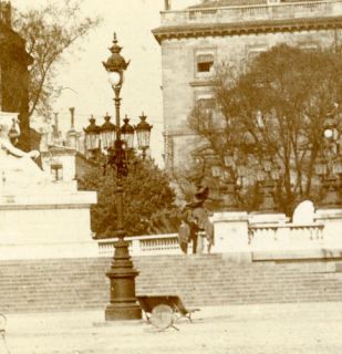 Toulouse Dupuy Column France Old Snapshot Photo 1900