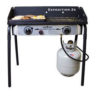 Camp Chef Expedition 2X Double Burner Stove Grill Griddle