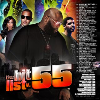 DJ Envy Hit List 55 Radio Hip Hop R B Full Songs Mix CD