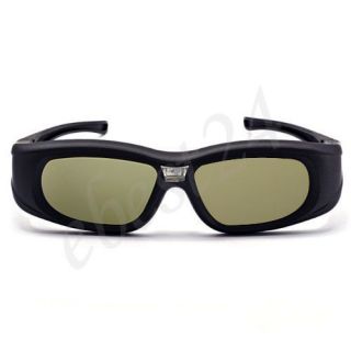 3d usb active rechargeable glasses for dlp link projector