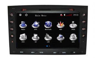 Hot Renault Megane Car DVD Player GPS Navigation System