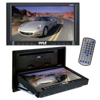 Touch Screen 7 TFT LCD Monitor w DVD CD MP3 Am FM Bluetooth