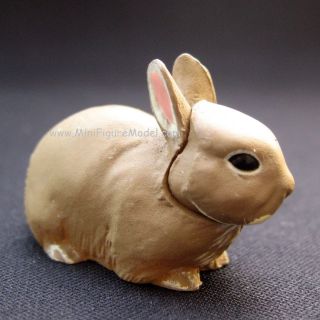 Netherland Dwarf Rabbit Choco Egg Figure Japan Pet 1