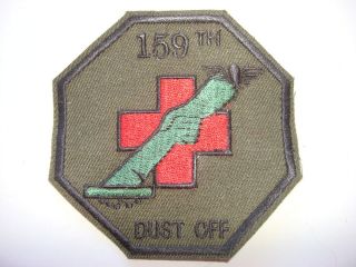 Nam War Subdued Patch US 159th Medical DET DUSTOFF