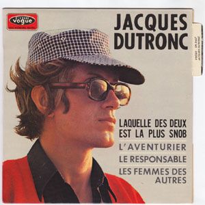 JACQUES DUTRONC Le Responsable +3 MONSTER MOD DANCER orig french EP M
