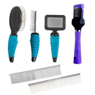  Assorted Brush Comb Kit for Dog Groomers Dog Grooming Brushes