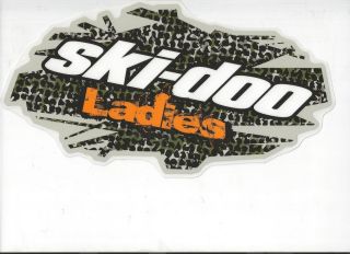 Ski Doo 2013 Ladies Dotz Sticker Decal Set of 2 516005635