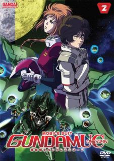 Mobile Suit Gundam UC Unicorn Part 2 EP 3 4 Anime DVD R1 Bandai