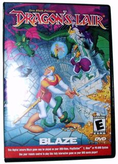 dragons lair game for xbox ps2 dvd player pc dvd