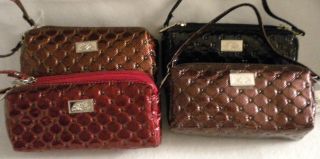 Swinton 3 Compartment Quilted Mini Bag Purse Wristlet Case Organizer