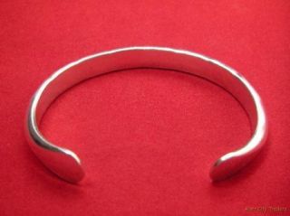 Douglas Etsitty Navajo Steling Silver Cuff Bracelet