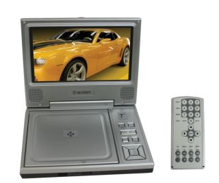  LCD Widescreen Portable Car Home DVD CD MP3 Player Silver