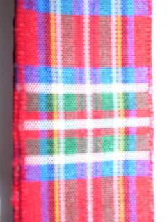 Royal Stewart Tartan Scottish Pattern Berisford Ribbon
