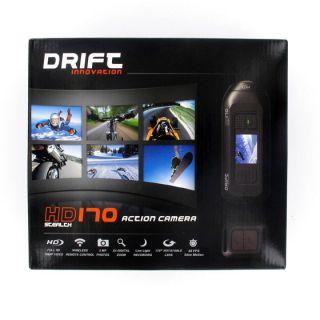 Drift HD170 Stealth Action Camera Innovation 4x Digital Zoom (Black