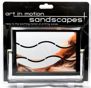 New Changing Drifting Sandscape Orange Art in Motion Time Out Timer