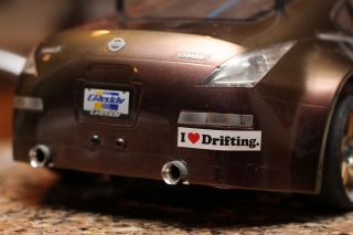  RC Tires Tyres ABS Includes 4 I Love Drifting Stickers Decals