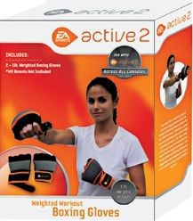 EA Sports Active 2 Weighted Workout Boxing Gloves Wii Xbox NEW