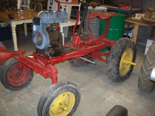 1940s Antique Doylestown Atomic Babe Garden Tractor RARE