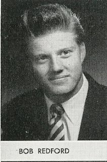 Robert Redford Don Drysdale High School Yearbook Senior