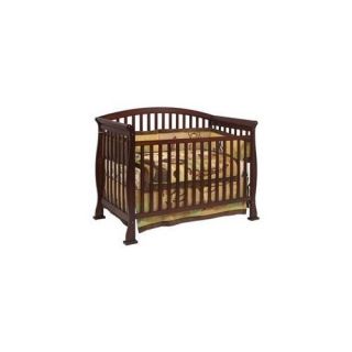 DaVinci Thompson 4 in 1 Convertible Crib with Toddler Rail in Coffee