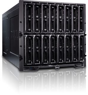 Dell PowerEdge M1000E 9x Fans 6X 2700W PSU 2X CMC 1x KVM 2X M6220