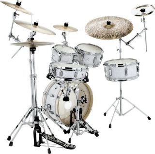 Taye Drums Gokit Fusion 5 Piece Drum Set White Pearl