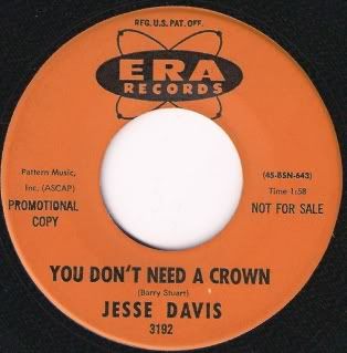 Northern Soul Popcorn Jesse Davis You DonT Need Listen