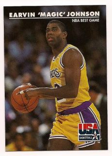 1992 Skybox USA Basketball 31 Earvin Magic Johnson