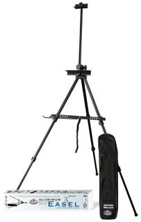  easel this black enamel painted easel adjusts to accommodate pads and