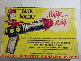 Buck Rogers Sonic Ray 25th Century Signal Flashlight