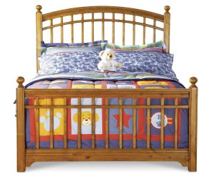  Piece Youth Bedroom Set with Complete Twin Bed and Dresser