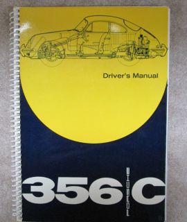 1964 PORSCHE 356C DRIVERS MANUAL