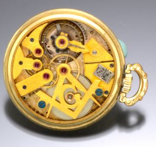 12 Size Dudley Series III Display Cased Mans Masonic Pocket Watch