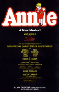 Original Broadway Poster Annie Dorothy Loudon Laurie Beechman Andrea