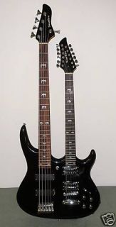  Double Neck 12 String Electric Guitar and 5 String Electric Bass