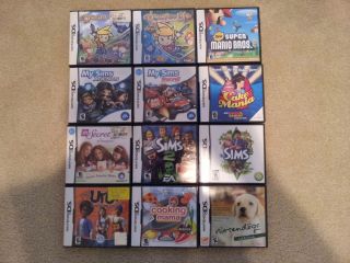  Nintendo DS or DSi Games Lot of 12 Games