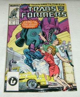  Vol 1 No 31 August 1987 The Transformers The Car Wash of Doom