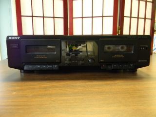  Sony Dual Cassette Player