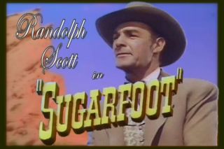 Randolph Scott Sugarfoot 1 DVD NEW
