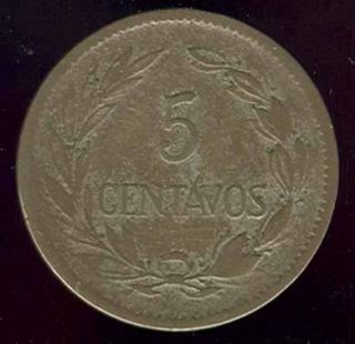 Ecuador Beauty Scarce 1919 Coin Nice Grade Look