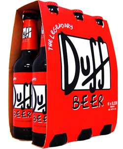 duff beer simpson pack 6 bieres